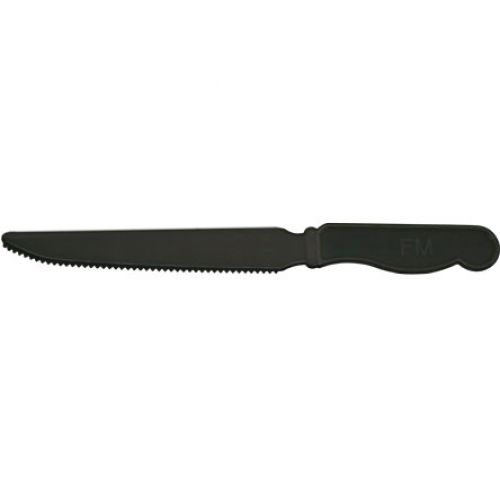 17cm disposable knives, black knives