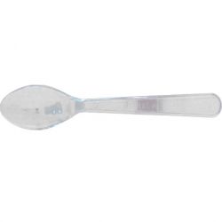 clear plastic spoons, clear spoon